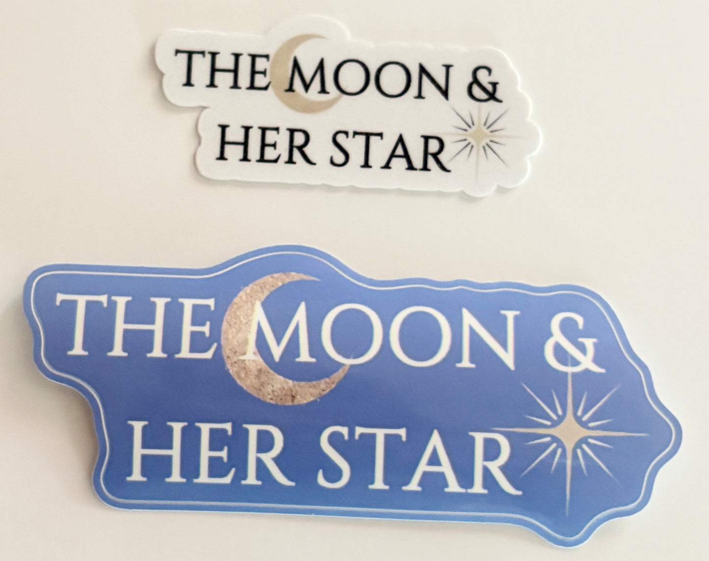 The Moon & Her Star Sticker