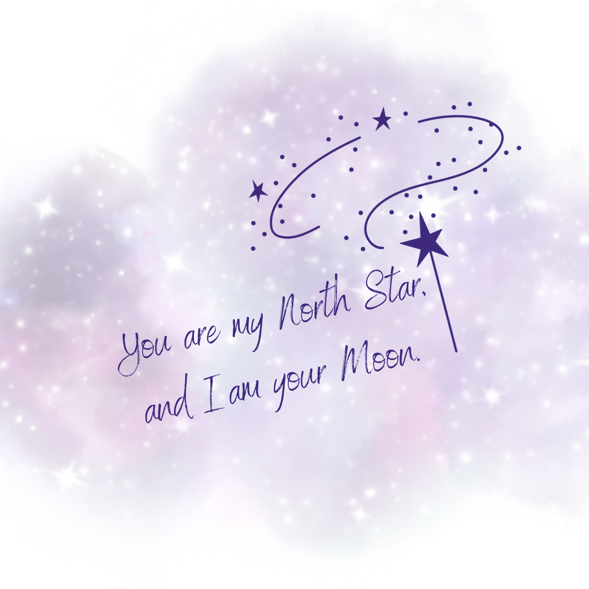 ‘You are my North Star’ Sticker
