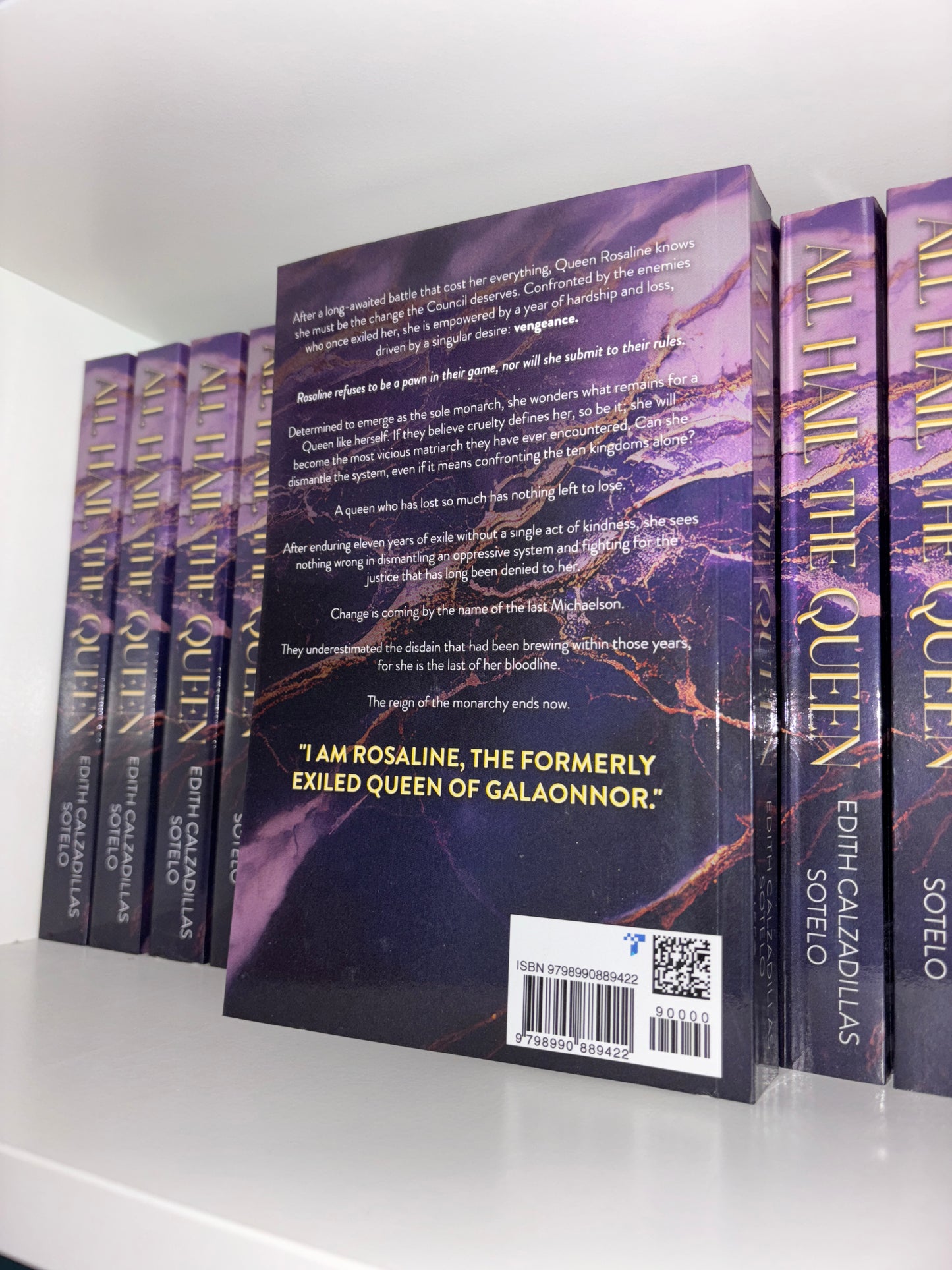 Signed All Hail the Queen Paperback