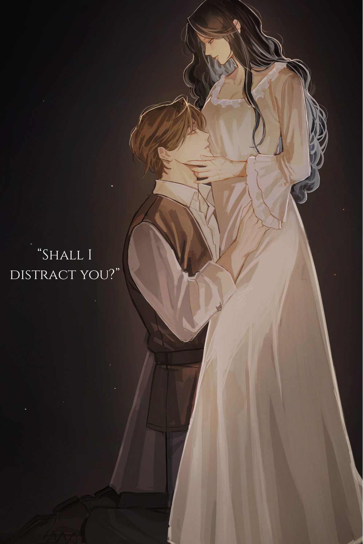 ‘Shall I distract you?’ Sticker
