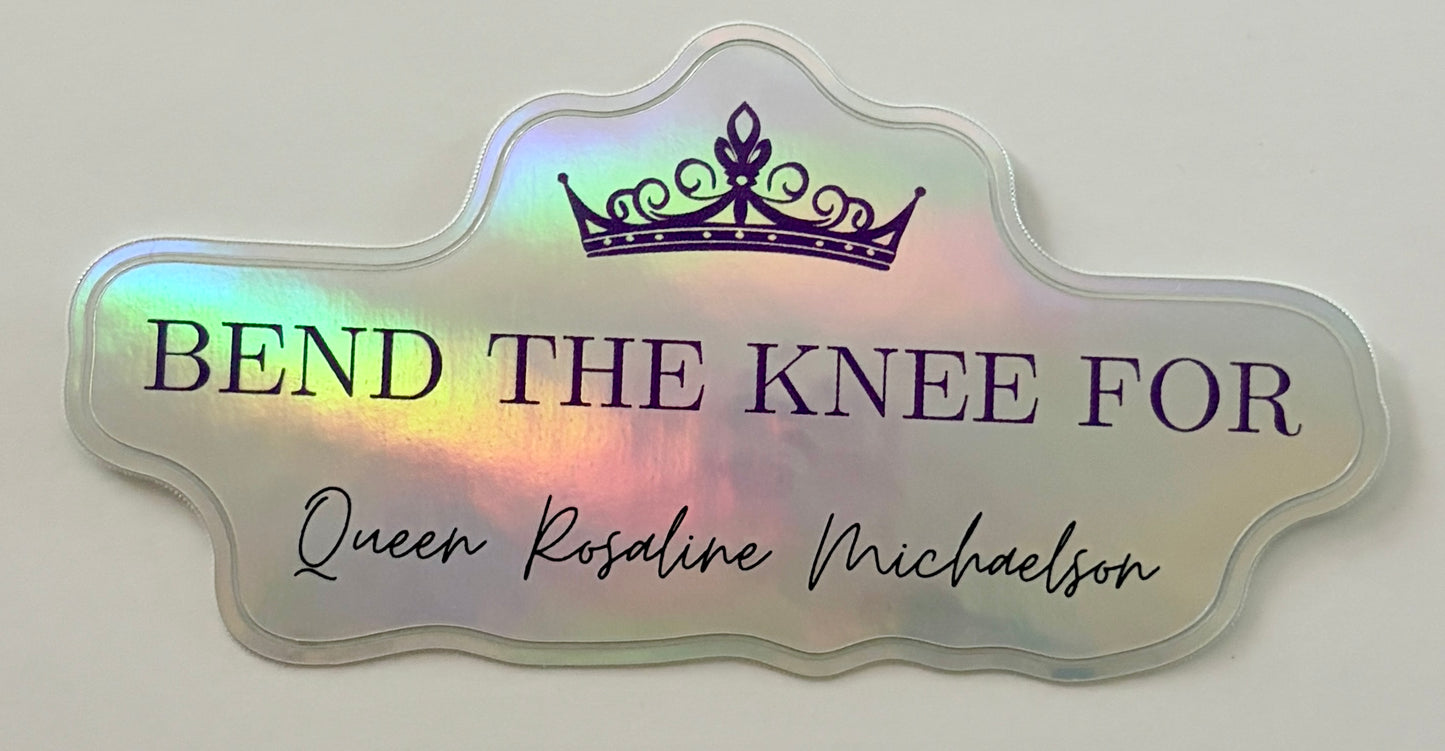 ‘Bend the Knee’ Sticker