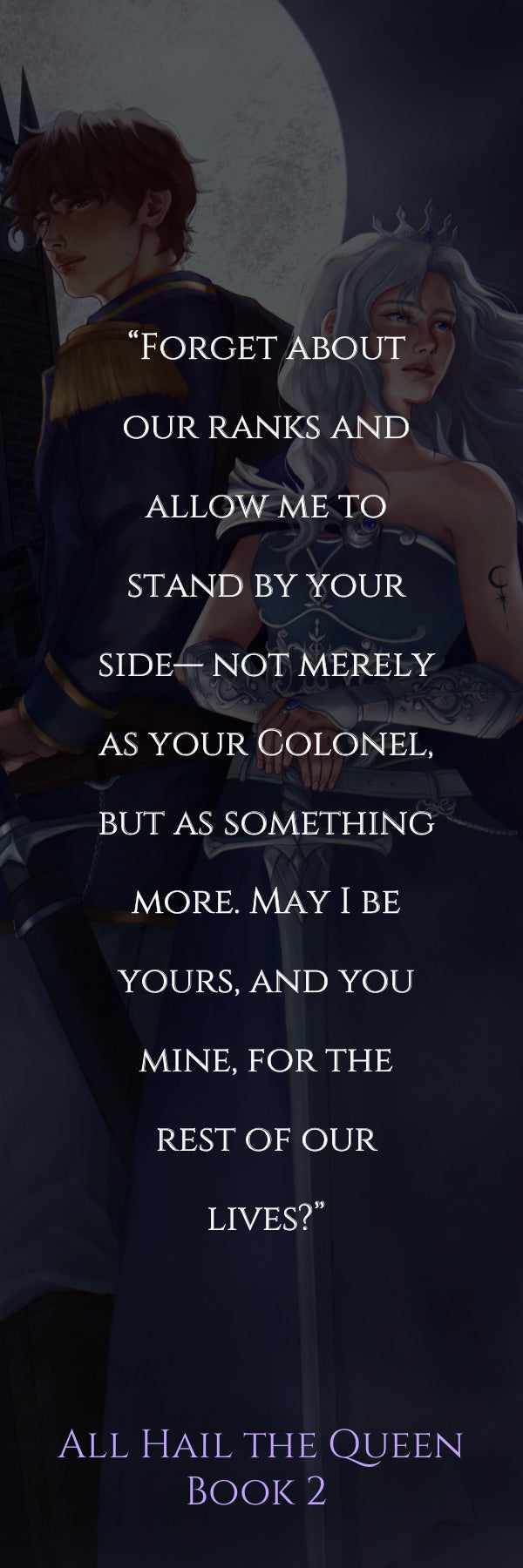 ALL HAIL THE QUEEN Bookmark