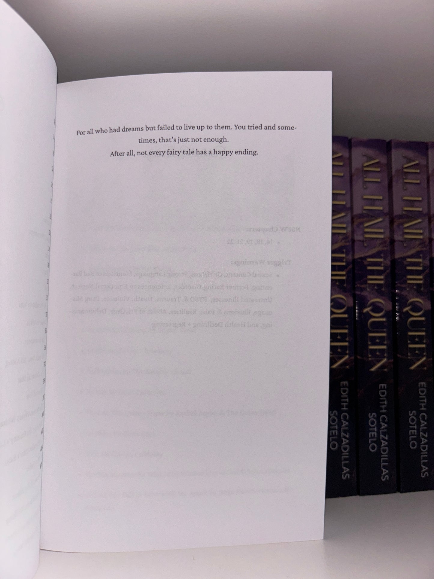 Signed All Hail the Queen Paperback